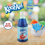 Kool Aid 16 Oz. Blue Raspberry Snow Cone Syrup