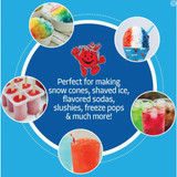 Kool Aid 16 Oz. Blue Raspberry Snow Cone Syrup KASCSYRP16BLRSP 628004