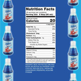 Kool Aid 16 Oz. Blue Raspberry Snow Cone Syrup KASCSYRP16BLRSP 628004