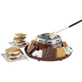 Nostalgia Indoor Electric Stainless Steel S'mores Maker NSM201BR