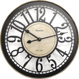 Westclox 12 In. Open Arabic Wall Clock 33022A