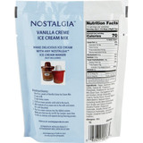 Nostalgia 8 Oz. Vanilla Individual Ice Cream Packet