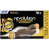 Camco Revolution 360 10 Ft. Heavy Duty Sewer Hose with Swivel Fittings 39623