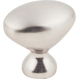 KasaWare 1-1/4 In. Diameter Satin Nickel Oval Knob (10-Pack) K460SN-10