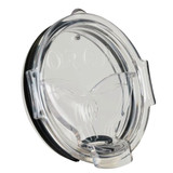 Orca Whale Tail Flip Top Chaser Lid Clear ORCCHAFLIPCL