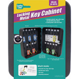 Lucky Line Metal Cabinet Key Hider (20-Hook)