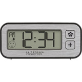 La Crosse Technology Mini Digital Clock Thermometer with Comfort Meter 513-148-TBP 638348