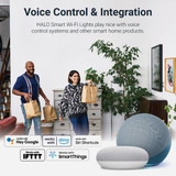 Halo 6 In. White CCT Tunable Smart LED Downlight Connected by WiZ Pro, 900 Lm. HLB6099WZRGBWMWR 568197
