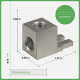 Square D QO-Homeline 70A Aluminum Neutral Lug Kit LK70ANCP 551924