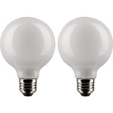 Nuvo 2pk 40w G25 Wht Led Bulb S21244 509254