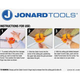 Jonard Tools Cable Funnel Drop Ceiling Protector