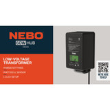 Nebo 60W 4-Mode Low Voltage Landscape Lighting Hub/Transformer with Photocell Sensor