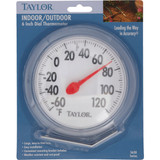 Taylor 6" Fahrenheit -60 To 120 Outdoor Wall Thermometer