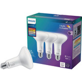 Philips 3pk Br3065w 5cct Ledbulb 583161 543083