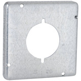 Southwire 2.156 In. Dia. Receptacle Steel Exposed Work Square Cover 72C44