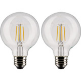 Nuvo 2pk 60w G25 Med Led Bulb S21245 523629