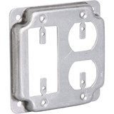 Southwire GFI Outlet & Duplex Outlet Raised Steel Exposed Work Square Cover