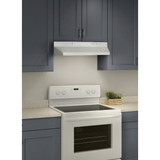 Broan F40000 Series 36 In. Convertible White Under-Cabinet Range Hood