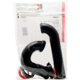 Keeney 1-1-2 In. to 1-1-4 In. Black Plastic P-Trap with Reducer Washer 400BK 456712