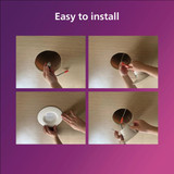Philips 6 In. White Selectable CCT LED Retrofit Recessed Light Kit (2-Pack) 580415 535359