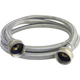 Lasco 3/4 In. x 5 Ft. Stainless Steel Washing Machine Hose 16-1806