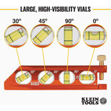 Klein ACCU-BEND 6.25 In. Level 935AB4V 348781
