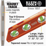 Klein ACCU-BEND 6.25 In. Level 935AB4V 348781