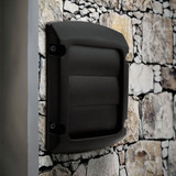 Dundas Jafine ProVent 4 In. Black Louvered Exhaust Replacement Vent Cap