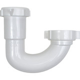 Plumb Pak 1-1/2 In. or 1-1/4 In. White Plastic J-Bend 10501WK