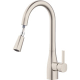 Home Impressions 1-Handle Pull-Down Kitchen Faucet, Brushed Nickel FP4AF316NP-JPA1 489724
