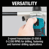 Makita 18v Brushless Hmr Drill XPH14Z 346303