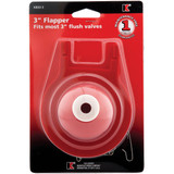 Keeney Universal 3 In. Red Rubber Ball Flapper