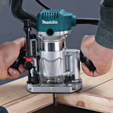 Makita 6.5-Amp 1.25 HP Variable Speed Compact Router Kit RT0701CX7 399044