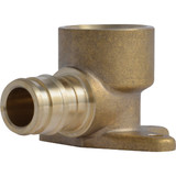 SharkBite 1/2 In. x 1/2 In. FNPT 90 Deg. Brass PEX-A Drop Ear Elbow (1/4 Bend)