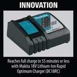 Makita 18 Volt LXT Lithium-Ion 6.0 Ah Tool Battery (2-Pack) BL1860B-2 368117