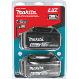Makita 18 Volt LXT Lithium-Ion 6.0 Ah Tool Battery (2-Pack) BL1860B-2 368117