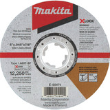 Makita X-LOCK Type 1 5 In. x 0.045 In. x 7/8 In. Metal Thin Cut-Off Wheel