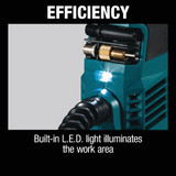 Makita 18-Volt LXT Lithium-Ion 120 psi Cordless Inflator Kit DMP180SYX 314686