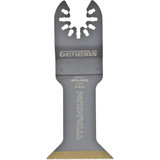 Genesis 1-3/4 In. Titanium Coated Bi-Metal Flush Cut Oscillating Blade GAMT531T