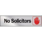 Hy-Ko 2x8 No Solicitors Sign 473