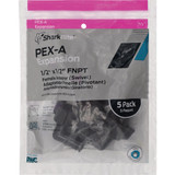 SharkBite 1/2 In. 90 Deg. Poly PEX-A Swivel Elbow (1/4 Bend) (5-Pack)