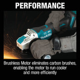 Makita 18v 4-1-2-5 Grinder XAG26Z 390705