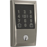 Schlage Encode Plus Century Satin Nickel Smart WiFi Deadbolt BE499WBVCEN619 237561