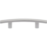 Elements Thatcher 5-1/4 In. Overall Length Polished Chrome Curved Cabinet Bar Pull