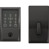 Encode Plus Smart WiFi Deadbolt with Century Trim in Matte Black BE499WBVCEN622 236620