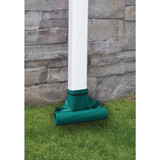 Frost King's Standard Flexible 4 In. x 12 Ft. Green Downspout Extender