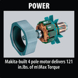 Makita 18-Volt LXT Lithium-Ion 3-8 In. Cordless Angle Drill (Tool Only) XAD02Z 383733