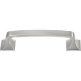 Laurey Newport 3-3/4 In. Center-To-Center Satin Nickel Pull Cabinet Drawer Pull