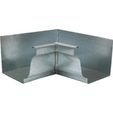 Amerimax 4 In. Galvanized Steel Miter K-Style Gutter Inside Corner 15201