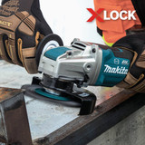 Makita X-LOCK 4-1/2 In. Stringer Bead Twist Stainless Steel Angle Grinder Wire Wheel